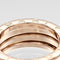 55 Bvlgari B.Zero1 - Bague trois rangs en or rose 18K 58 Facettes releonypxq