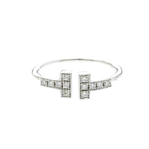 Tiffany & Co. T Wire - Bijou en or blanc 18 ct 58 Facettes cal3bgur4b