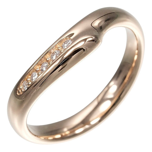 47 Tiffany & Co. Elsa Peretti - Bague en or rose et diamants 58 Facettes a3xy7ayo0z