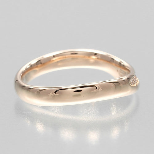 47 Tiffany & Co. Elsa Peretti - Bague en or rose et diamants 58 Facettes a3xy7ayo0z