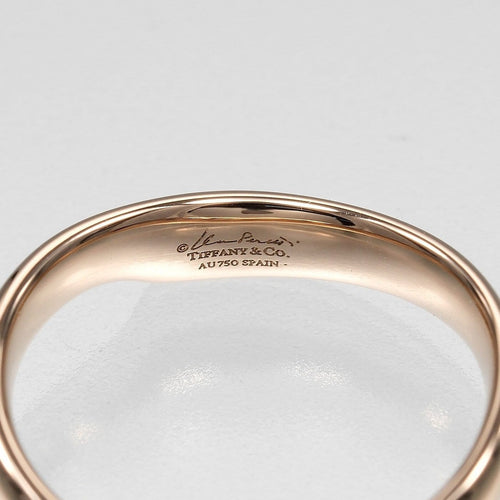 47 Tiffany & Co. Elsa Peretti - Bague en or rose et diamants 58 Facettes a3xy7ayo0z
