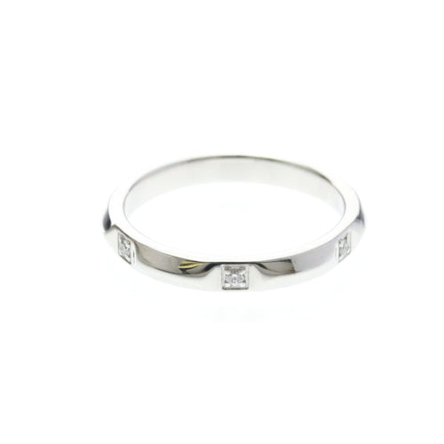 53 Tiffany & Co. True Band - Bague en platine et diamants 58 Facettes ypu8ajkjof