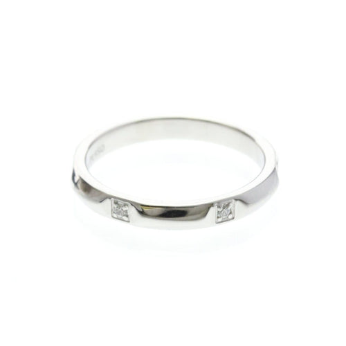 53 Tiffany & Co. True Band - Bague en platine et diamants 58 Facettes ypu8ajkjof