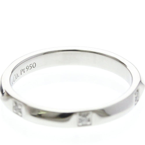 53 Tiffany & Co. True Band - Bague en platine et diamants 58 Facettes ypu8ajkjof