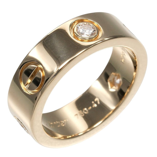 47 Cartier Love - Bague en or jaune 18 carats et diamants 58 Facettes ttwzsv05t1
