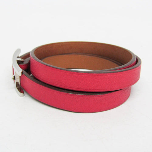 Hermès Hapi 3 - Bracelet en cuir rose et métal 58 Facettes cxfyppdjil