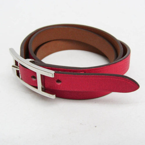 Hermès Hapi 3 - Bracelet en cuir rose et métal 58 Facettes cxfyppdjil