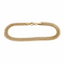 Bracelet maille fantaisie en or jaune 58 Facettes BRA-2508-02