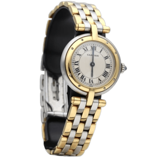 Cartier Panthère PM - Montre en or jaune et acier