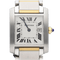 Cartier Tank Française - Montre en or jaune et acier