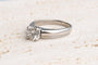 50.5 Bague solitaire en platine avec diamant 0,80 ct H VS2 58 Facettes SOLDCC1531-107