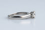 50.5 Bague solitaire en platine avec diamant 0,80 ct H VS2 58 Facettes SOLDCC1531-107
