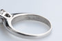 50.5 Bague solitaire en platine avec diamant 0,80 ct H VS2 58 Facettes SOLDCC1531-107