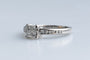 51 Bague diamants princesse et brillants en or blanc 18K 58 Facettes BGMAUBDOC768-107