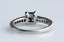 51 Bague diamants princesse et brillants en or blanc 18K 58 Facettes BGMAUBDOC768-107