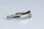 51 Bague diamants princesse et brillants en or blanc 18K 58 Facettes BGMAUBDOC768-107