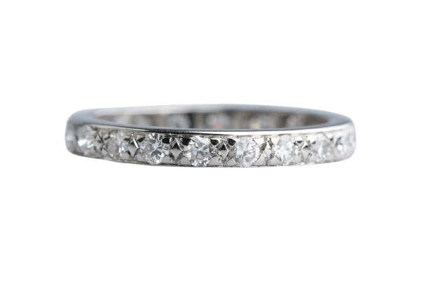 48.5 Alliance diamants en or blanc 18K 0,95 ct 58 Facettes ALLDOC757-107