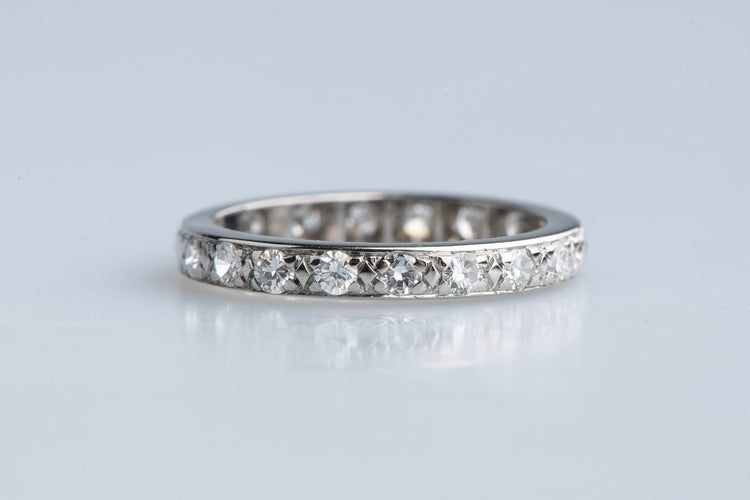 48.5 Alliance diamants en or blanc 18K 0,95 ct 58 Facettes ALLDOC757-107