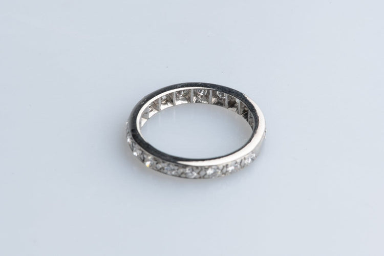 48.5 Alliance diamants en or blanc 18K 0,95 ct 58 Facettes ALLDOC757-107
