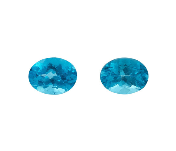 Paire d’apatites 3,10 carats 58 Facettes P308