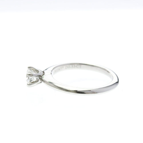 46 Tiffany & Co. Tiffany Setting - Bague solitaire en platine et diamant 58 Facettes y3tfd79gqo