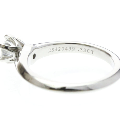 47 Tiffany & Co. Tiffany Setting - Bague solitaire en platine et diamant 58 Facettes vvgzk6cb5n