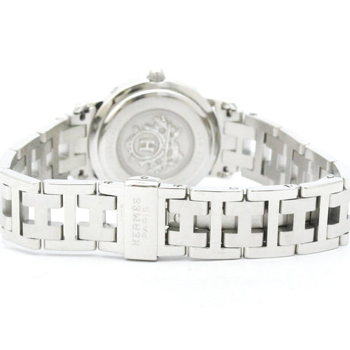 Hermès Clipper - Montre quartz en acier inoxydable 58 Facettes ixwxrfq1v2