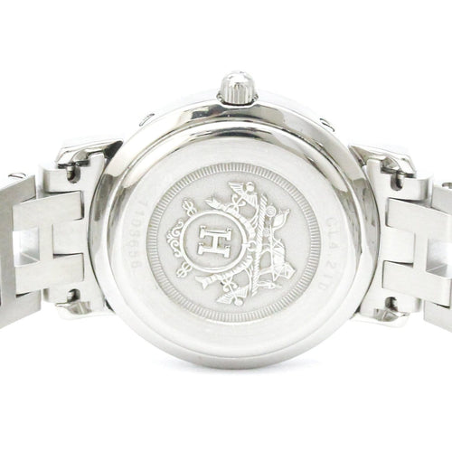 Hermès Clipper - Montre quartz en acier inoxydable 58 Facettes ixwxrfq1v2