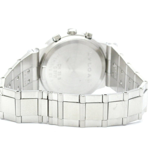 Bvlgari Diagono - Montre chronographe quartz en acier inoxydable 58 Facettes nhyx7tq7yt