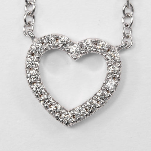 Tiffany & Co. Metro Heart - Pendentif en or blanc et diamants 58 Facettes cczfws00oq