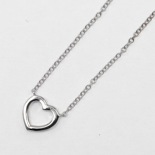 Tiffany & Co. Metro Heart - Pendentif en or blanc et diamants 58 Facettes cczfws00oq