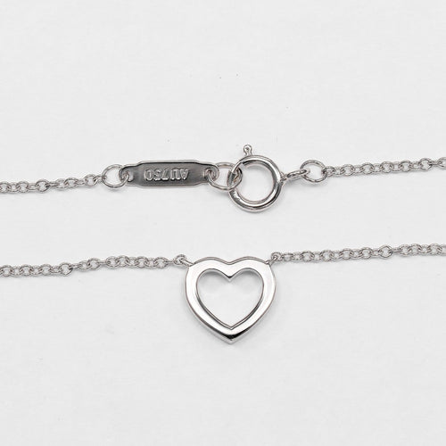 Tiffany & Co. Metro Heart - Pendentif en or blanc et diamants 58 Facettes cczfws00oq