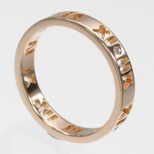 52 Tiffany & Co. Atlas - Bague en or jaune 18K et diamants 58 Facettes vxycckjla6