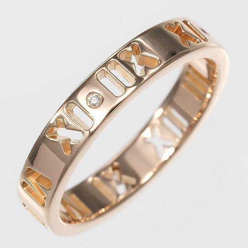 52 Tiffany & Co. Atlas - Bague en or jaune 18K et diamants 58 Facettes vxycckjla6