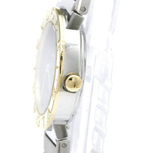 Bvlgari Bvlgari - Montre quartz en acier et or jaune 58 Facettes sq51ojefmb