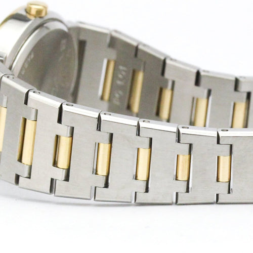 Bvlgari Bvlgari - Montre quartz en acier et or jaune 58 Facettes sq51ojefmb
