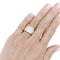 Bague 50 Bulgari B.Zero1 - Bague en or rose et céramique blanche 58 Facettes 35882
