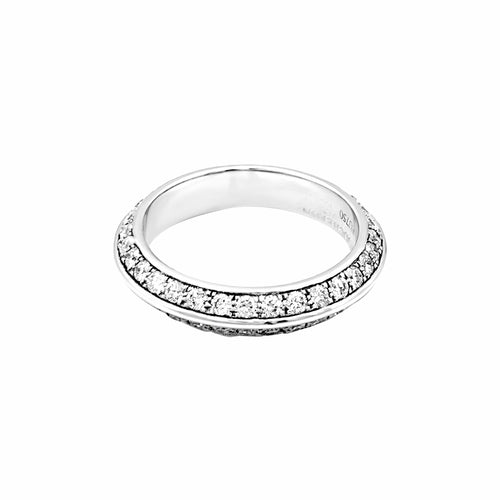 Bague 52 Boucheron Éternelle Grâce - Bague en or blanc et diamants 58 Facettes 35916