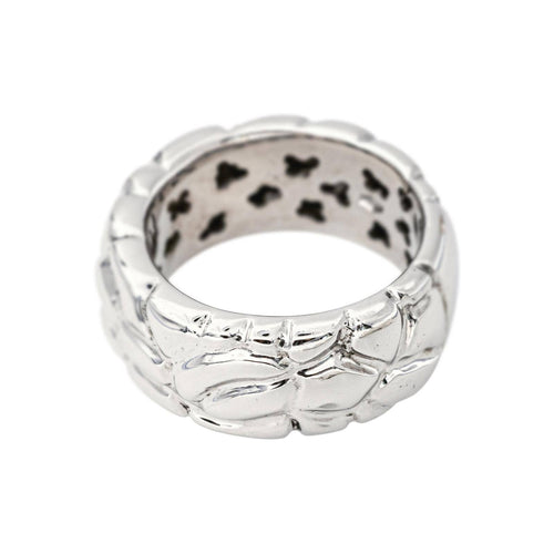 55 Bague en or blanc et rubis synthétique 58 Facettes 5408463CN