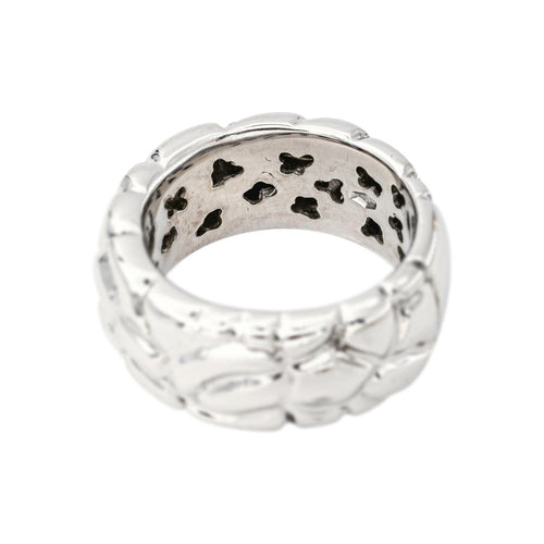 55 Bague en or blanc et rubis synthétique 58 Facettes 5408463CN