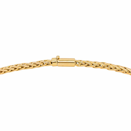 Collier maille Palmier en or jaune 58 Facettes 5408555CN