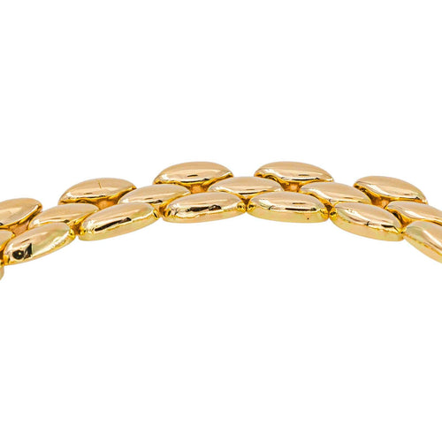 Bracelet maille grain de riz en or jaune 58 Facettes 5433974CN