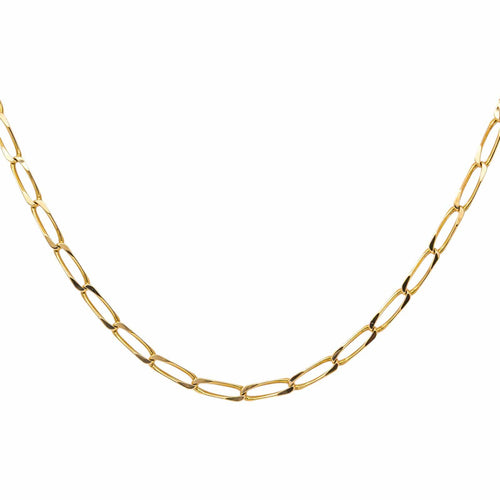 Collier maille cheval en or jaune 58 Facettes 5448426CN