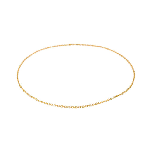 Collier maille forçat en or jaune 58 Facettes 5561623CN