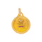 Augis Médaille d'amour - Pendentif en or jaune, diamant et rubis 58 Facettes 5713512CN