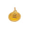 Augis Médaille d'amour - Pendentif en or jaune, diamant et rubis 58 Facettes 5713512CN