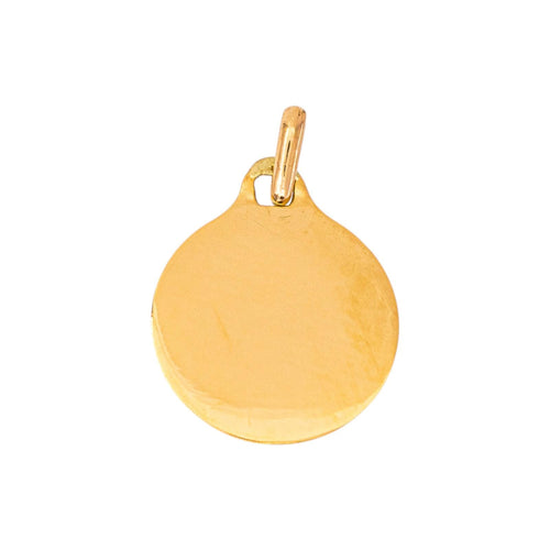 Augis Médaille d'amour - Pendentif en or jaune, diamant et rubis 58 Facettes 5713512CN