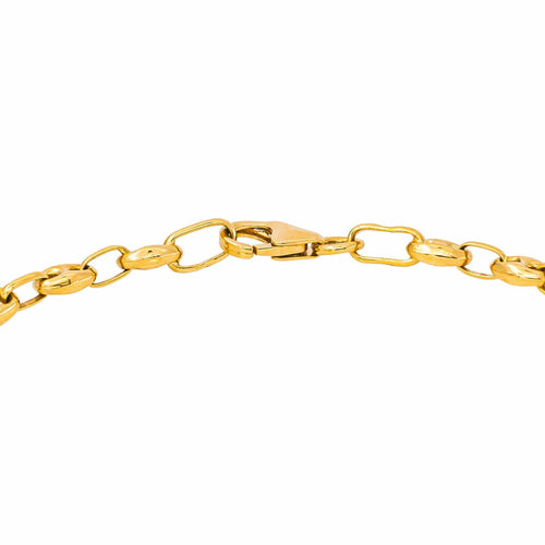 Bracelet maille grain de café en or jaune 58 Facettes 5729124CN