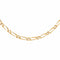 Collier maille alternée en or rose 58 Facettes 5729166CN