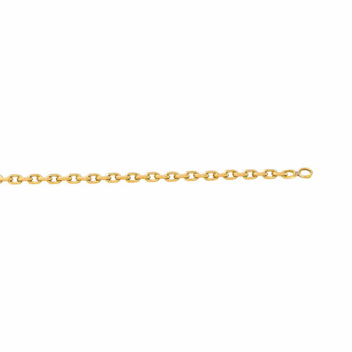 Collier maille forçat en or jaune 58 Facettes 5729193CN